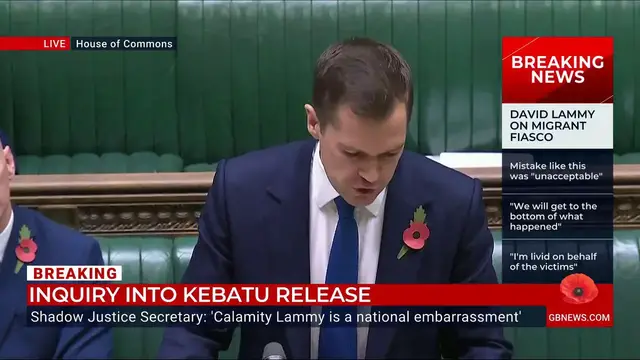 'Video thumbnail for 'GROW UP!' Watch moment David Lammy heckles Robert Jenrick in the Commons over calls to resign'