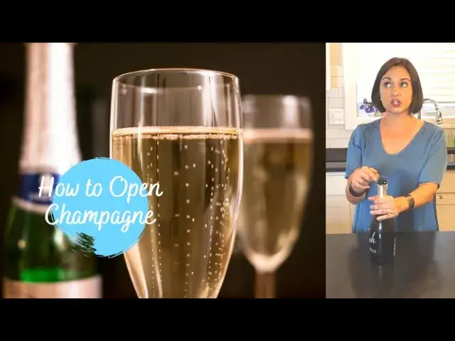 Video thumbnail for How to Open a Champagne Bottle without Losing an Eye - Simply Jocelyn