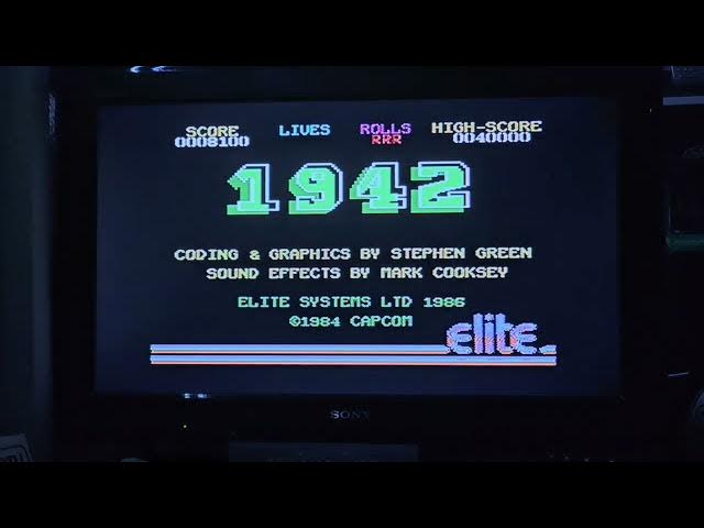 Video thumbnail for 1942 on the C64 again :)