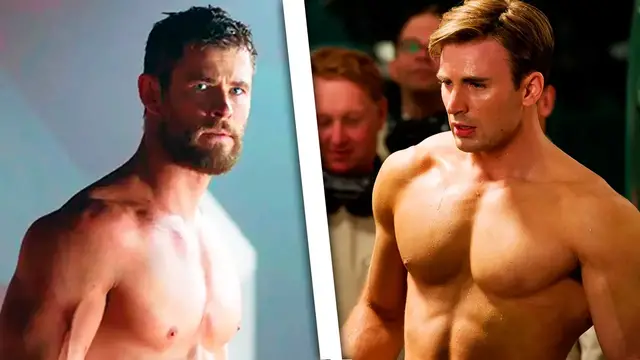 'Video thumbnail for 15 Marvel Actors Who Got RIPPED for Their Roles!'