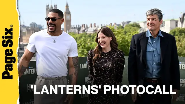 Video thumbnail for 'Lanterns' stars Kyle Chandler, Aaron Pierre, and more attend London event