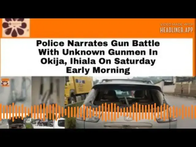 Video thumbnail for Police Narrates Gun Battle With Unknown Gunmen In Okija, Ihiala On Saturday Early Morning