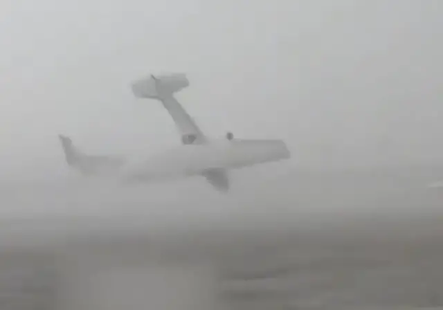 Video thumbnail for Severe winds toss four aircraft across Italian airport tarmac