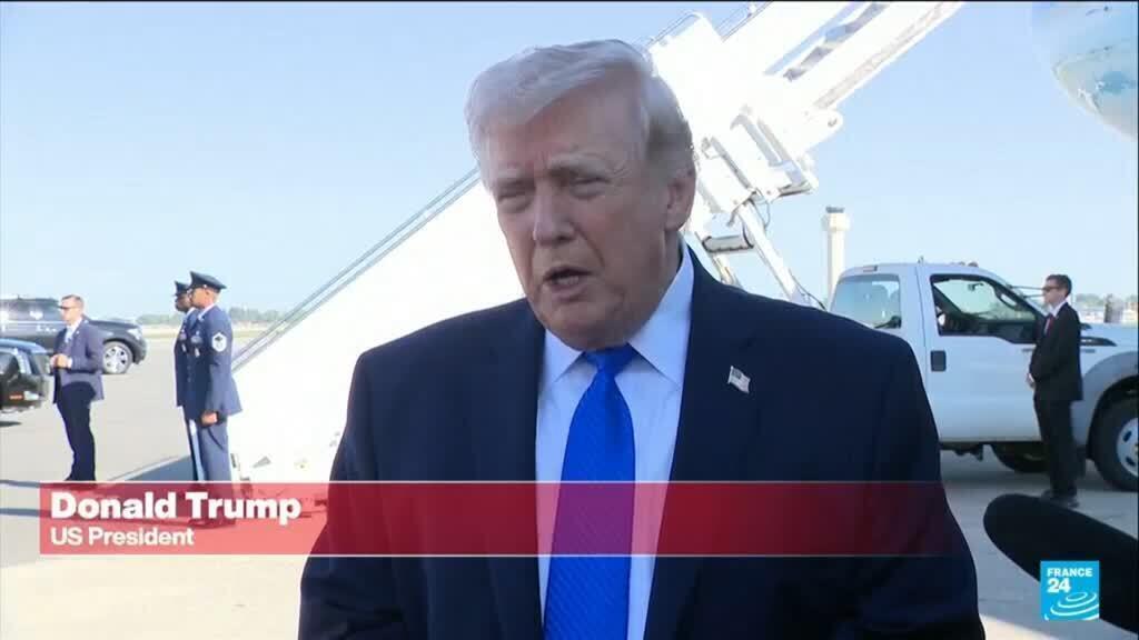 Video thumbnail for Trump U-turn on Hormuz could be due to 'pressure' from Gulf nations