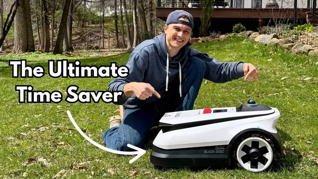 Video thumbnail for Best Robotic LAWN MOWER - Save Time & Money with Autonomous ECOVACS GOAT