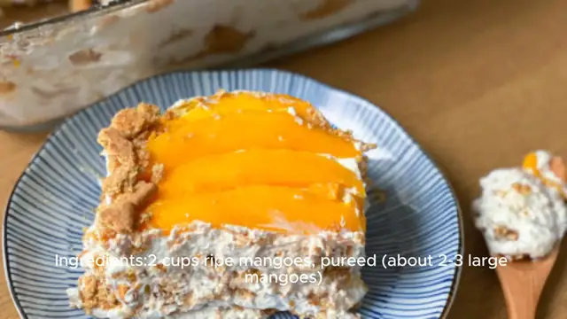 Video thumbnail for Mango Graham Roll recipe