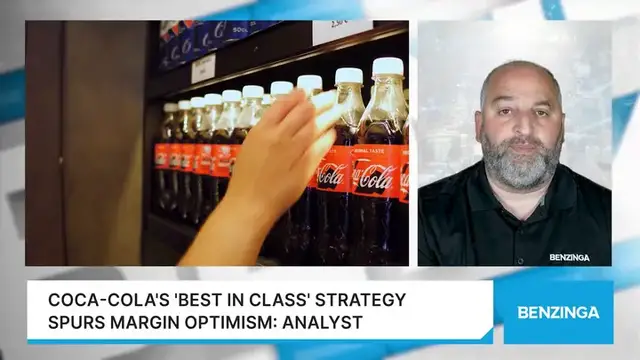 'Video thumbnail for Coca-Cola's 'Best In Class' Strategy Spurs Margin Optimism: Analyst'