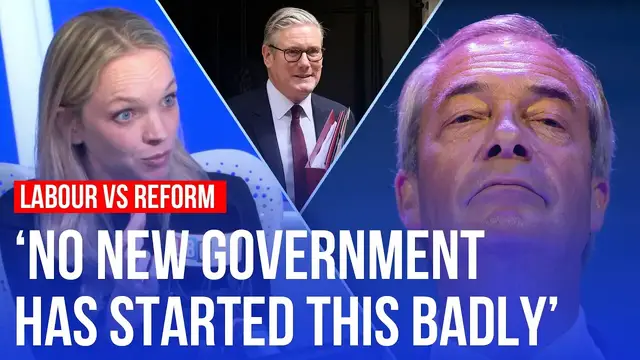 Video thumbnail for Farage beats Reeves on the economy | LBC poll explained