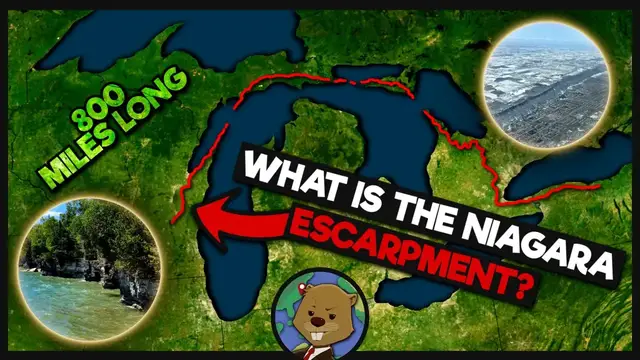 Video thumbnail for The Invisible Line That Shaped The Great Lakes: The Niagara Escarpment