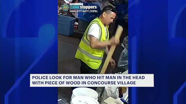 Video thumbnail for Man allegedly hit in head twice with piece of wood after dispute in Concourse Village