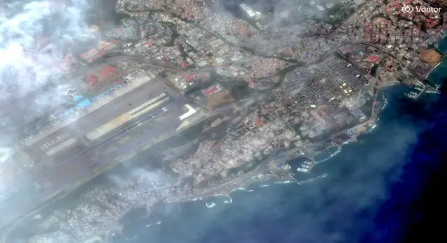 Video thumbnail for Satellite images show Venezuela’s La Guaira before and after twin earthquakes