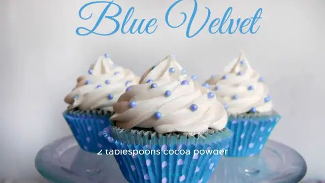 Video thumbnail for Blue Velvet Cupcakes Recipe