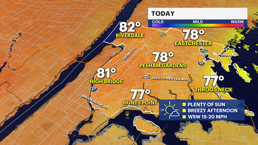 Video thumbnail for It will feel like summer in The Bronx this weekend
