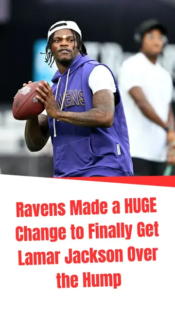 Video thumbnail for Ravens Made a HUGE Change to Finally Get Lamar Jackson Over the Hump