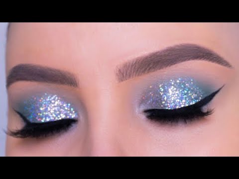 Video thumbnail for Crystal Silver Eye Makeup Tutorial for the Holiday's