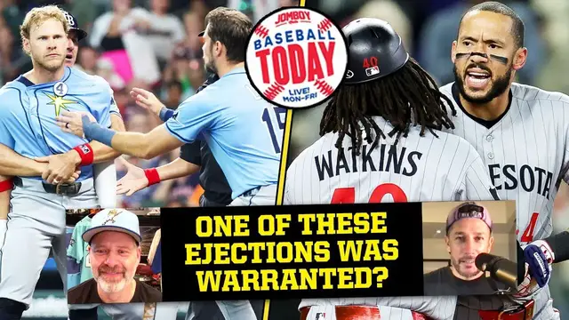Video thumbnail for A rare MLB ejection that was actually warranted? | Baseball Today