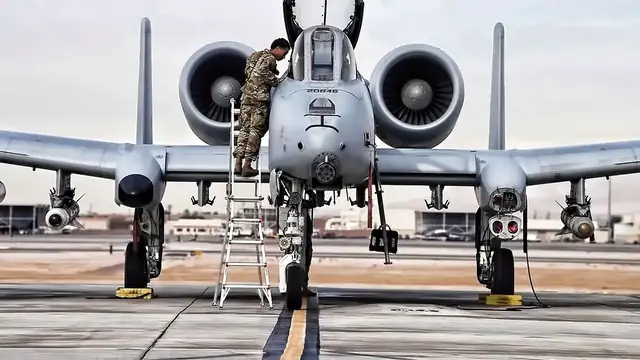 'Video thumbnail for Scenes From USAF Exercise • Featuring A-10 Thunderbolt II'