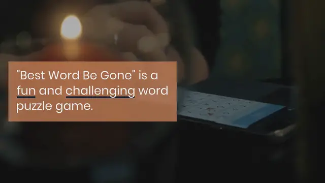 Video thumbnail for Best Word Be Gone
