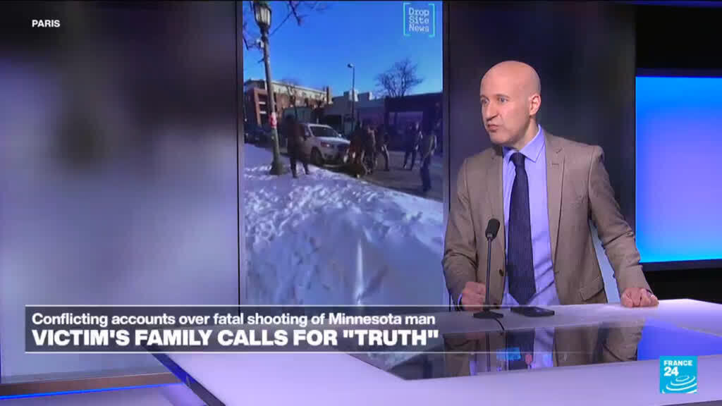 Video thumbnail for Minneapolis: Victim's family calls for "truth"