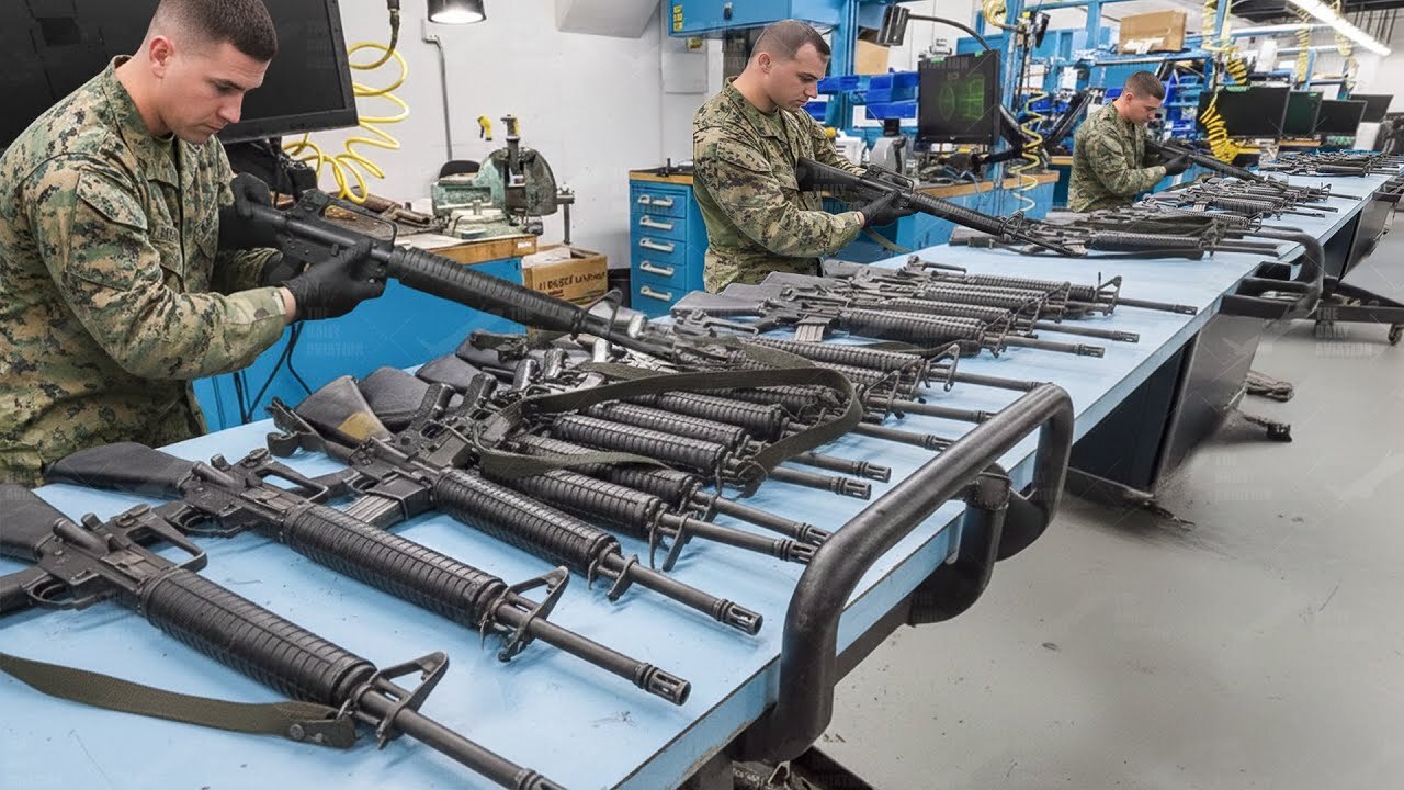 Video thumbnail for Inside Restricted Facility Storing Massive Amount of US Military Firearms