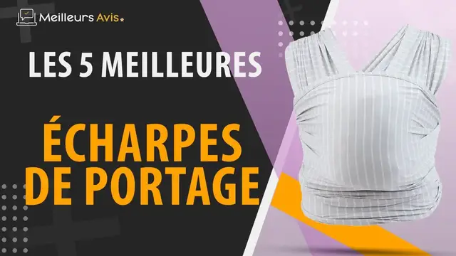 Video thumbnail for ⭐️ MEILLEURE ÉCHARPE DE PORTAGE - Avis & Guide d'achat (Comparatif 2023)