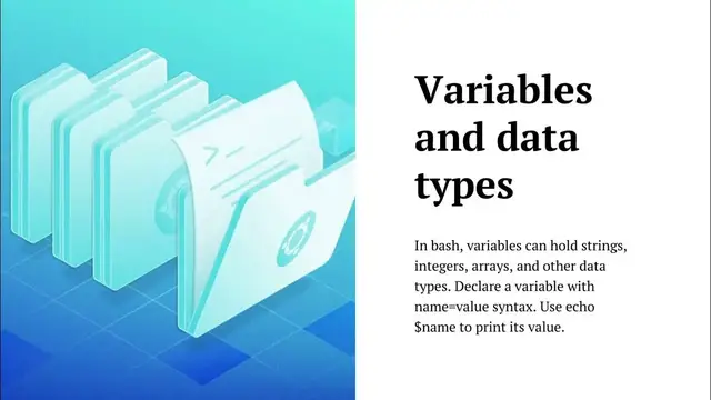Video thumbnail for How to Write a Bash Script: A Simple Bash Scripting Tutorial | Bash scripting tutorial for beginners