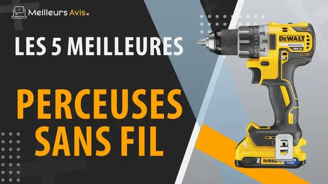 Video thumbnail for ⭐️ MEILLEURE PERCEUSE SANS FIL - Comparatif 2024