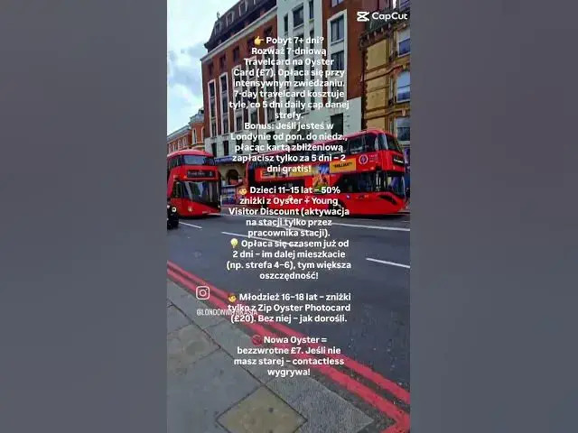 'Video thumbnail for Najlepsze sposoby płatności za komunikację miejską w Londynie w 2025#londyn #londonwithkasia'