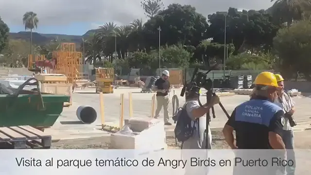 Video thumbnail for Baufortschritt Angry Birds Park