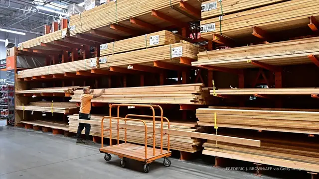 'Video thumbnail for Trump targets lumber, furniture, foreign films with new tariffs'