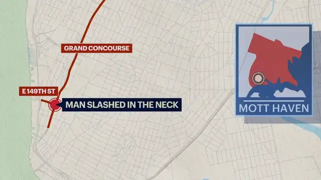 Video thumbnail for Man injured in Mott Haven slashing