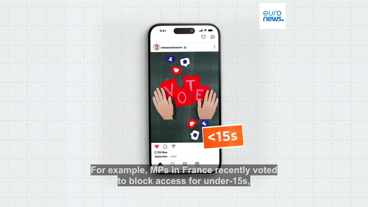 Video thumbnail for Instagram, TikTok and Facebook: Which European countries want to ban social media for minors?
