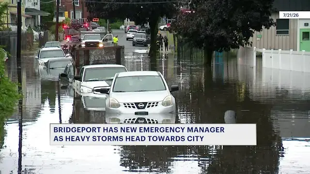Video thumbnail for Bridgeport's new emergency chief prepares for incoming severe weather following recent daycare rescue
