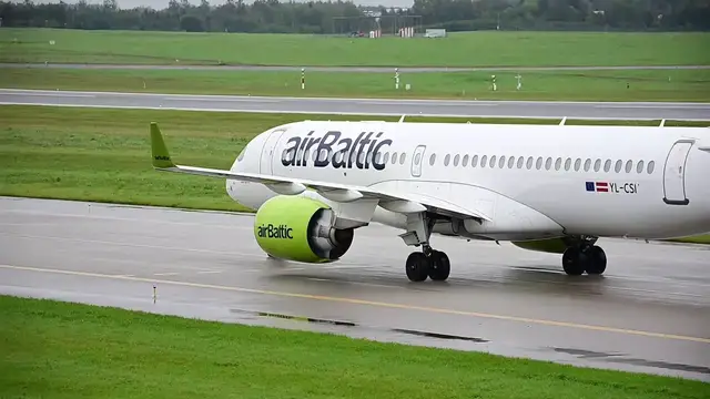 Video thumbnail for Lithuania: Latvia's airBaltic files for US bankruptcy protection.