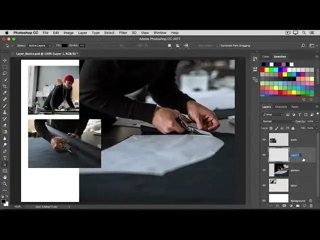 Video thumbnail for How to change layer order, create  layer, change opacity, and delete a layer in Photoshop
