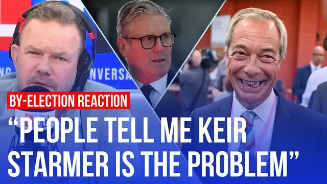 Video thumbnail for James O'Brien examines Reform's knife-edge by-election win | LBC