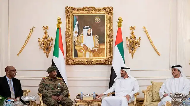 'Video thumbnail for Sudan accuses UAE of sending Colombian mercenaries to fight alongside RSF'
