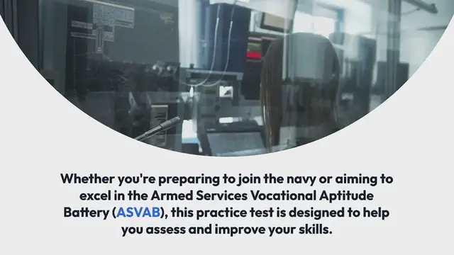 Video thumbnail for ASVAB Practice Test online