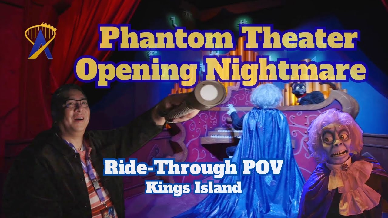 Video thumbnail for Phantom Theater Opening Nightmare - FULL Ride Through POV, Kings Island