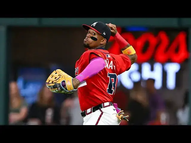 'Video thumbnail for Ronald Acuna Jr. 2025 Defensive Highlights!'