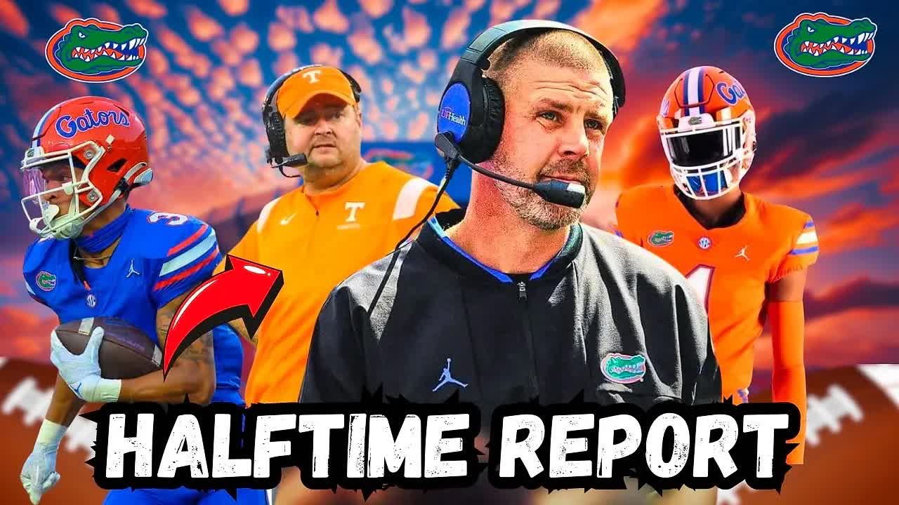 Video thumbnail for Florida LEADS vs TENNESSEE 3- 0 at the HALF