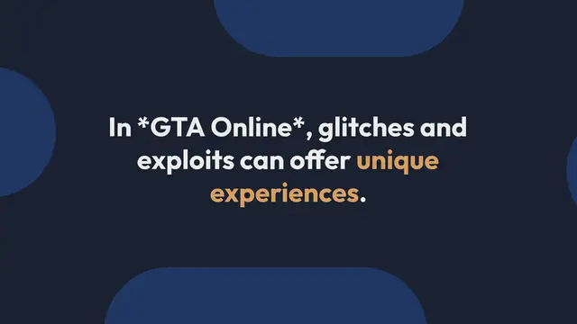Video thumbnail for GTA Online Glitches Explored