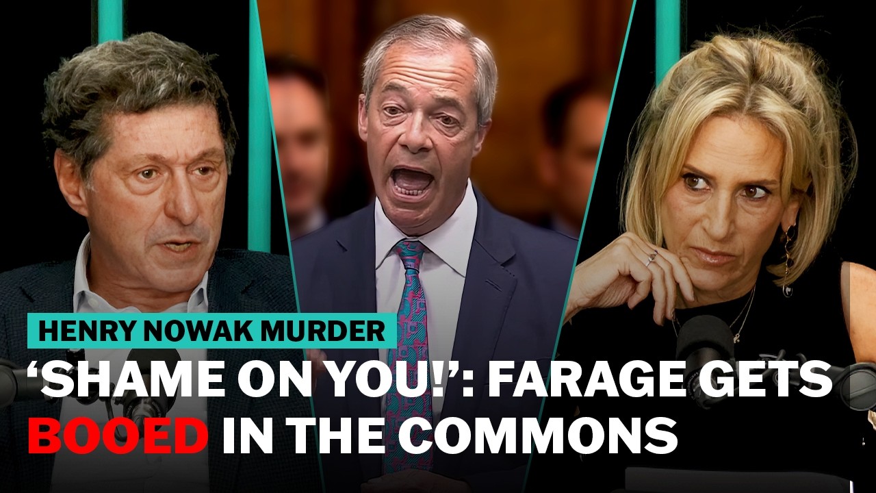 Video thumbnail for Did Farage incite violence with his call for 'pure cold rage'? | The News Agents