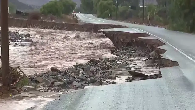 Video thumbnail for Chile: Storms leave five dead as floods devastate regions under state of catastrophe.