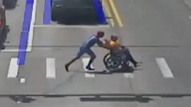 Video thumbnail for Spider-Man? Nope. Just a good Samaritan