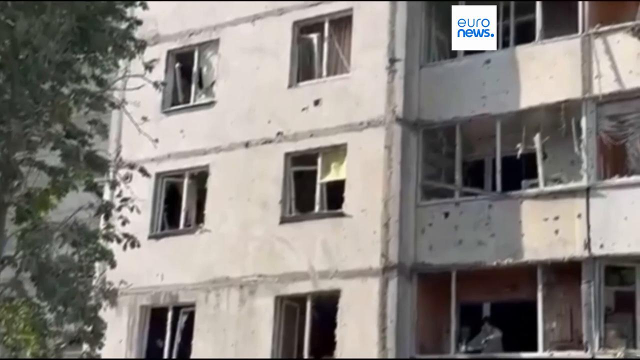 Video thumbnail for Ukraine's president says US air defence 'absolutely necessary' after Russian strikes