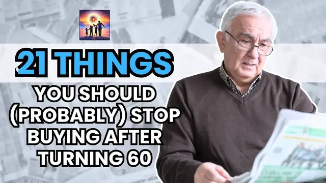 Video thumbnail for 21 Things You Should (Probably) Stop Buying After Turning 60