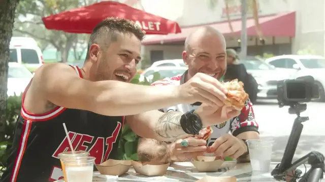 Video thumbnail for Eating CUBAN STREET FOOD with @VolpeWhereAreYou in South Miami, Florida!!