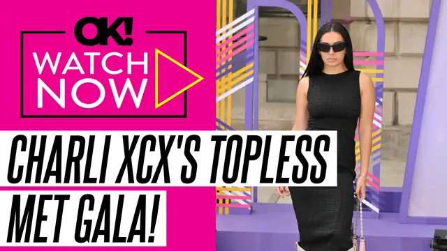 Video thumbnail for Charli XCX Goes Topless Before Debuting Jaw-Dropping Outfit at 2025 Met Gala: Photos