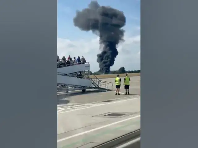 'Video thumbnail for Plane Crash at London’s Southend Airport'